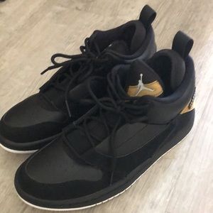 Nike Jordan’s Leather Suede Black Gold New